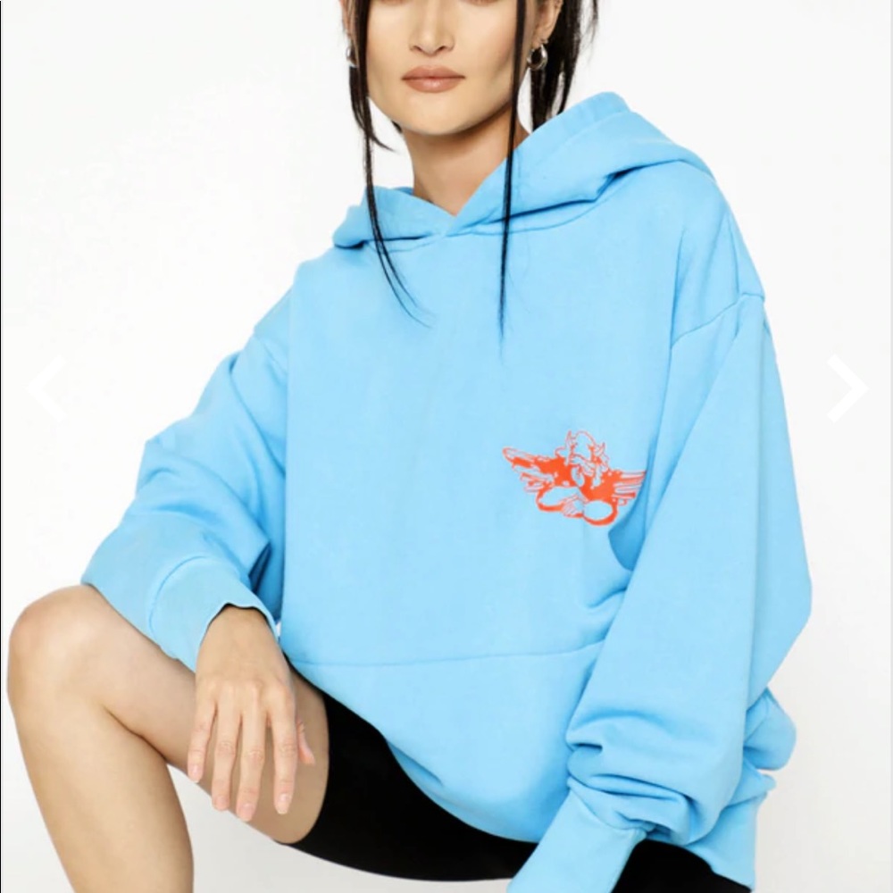 BOYS LIE CASE OF BLUES HOODIE! BRAND NEW! never been worn, just too big on me